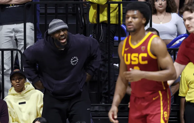 网友：如果两人真的是同一支球队 布朗尼在场上会怎么称呼詹姆斯？