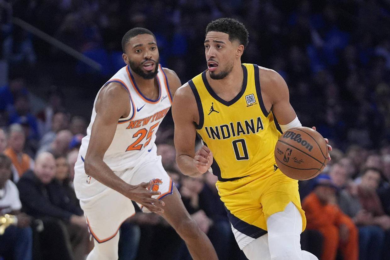 哈利伯顿0分布伦森26+5 唐斯两双尼克斯主场大胜步行者